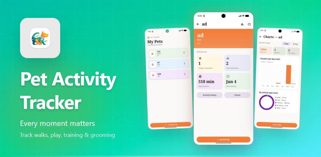 Pet Tracker banner
